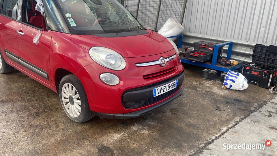 FIAT 500L MASKA ZDERZAK PRZÓD LAMPY CHŁODNICE osobowe Barwałd Dolny sprzedam