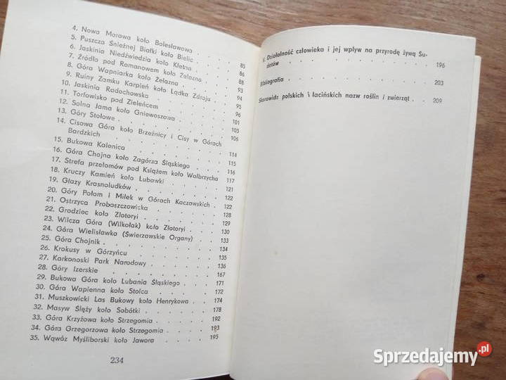 Sudety 1975r Wiedza powszechna Sarosiek Sembrat Rok wydania 1975 śląskie Dąbrowa Górnicza