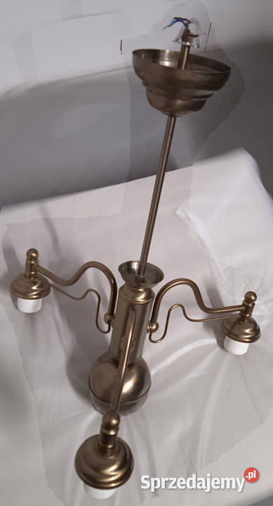 lampa sufitowa żyrandol 3 ramienny bez kloszy inny kolor Kielce