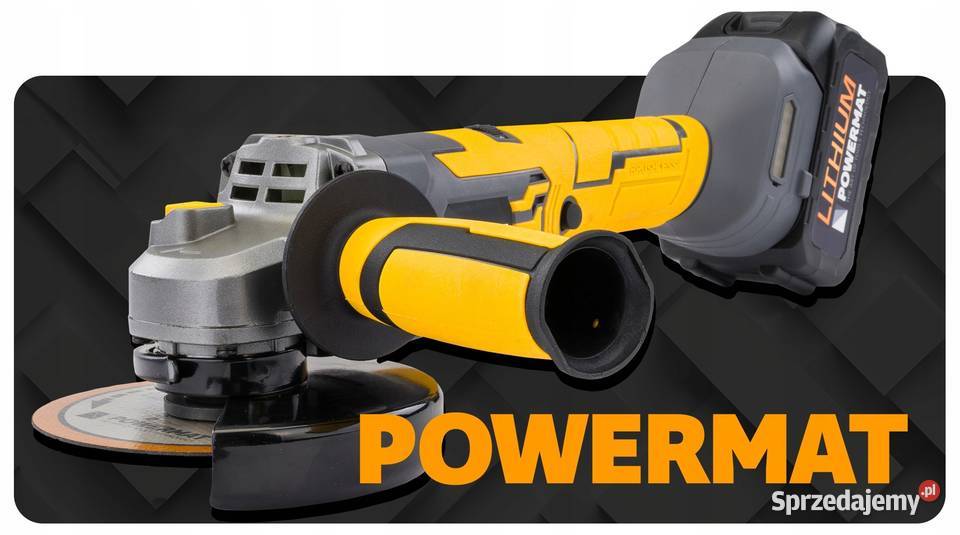 Szlifierka kątowa akumulatorowa bezszczotkowa