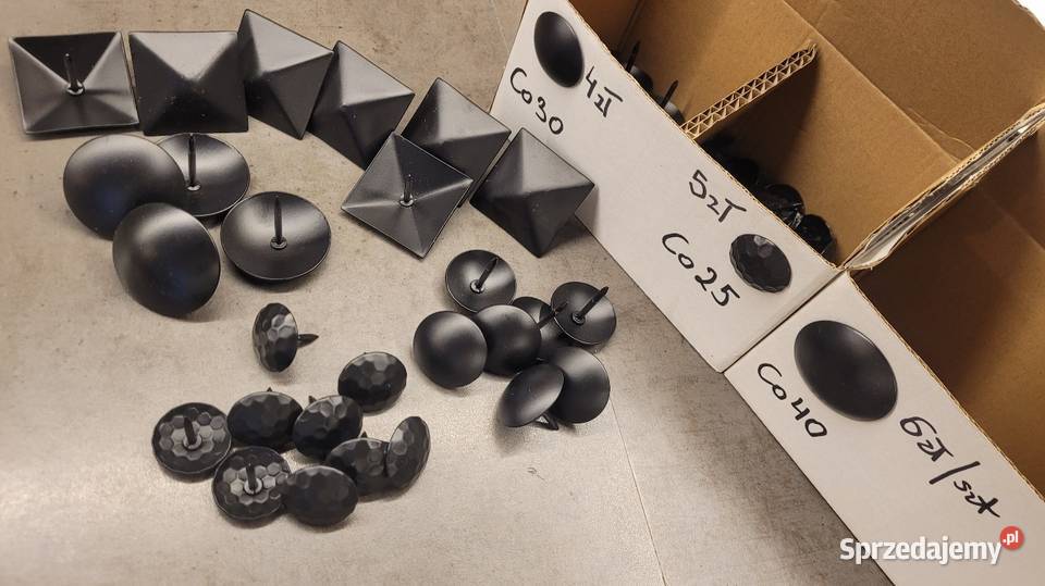 Ćwiek Gwóźdź ozdobny meblowy Wbijany Stalowy Warszawa