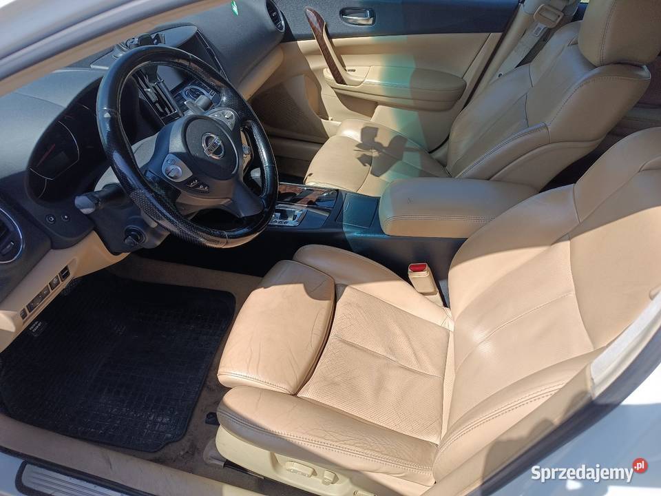 Nissan Maxima A35 wygodna limuzyna biała 245000km Bydgoszcz