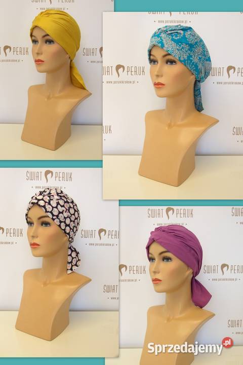 Turban z krótkim wiązaniem Włoszczowa