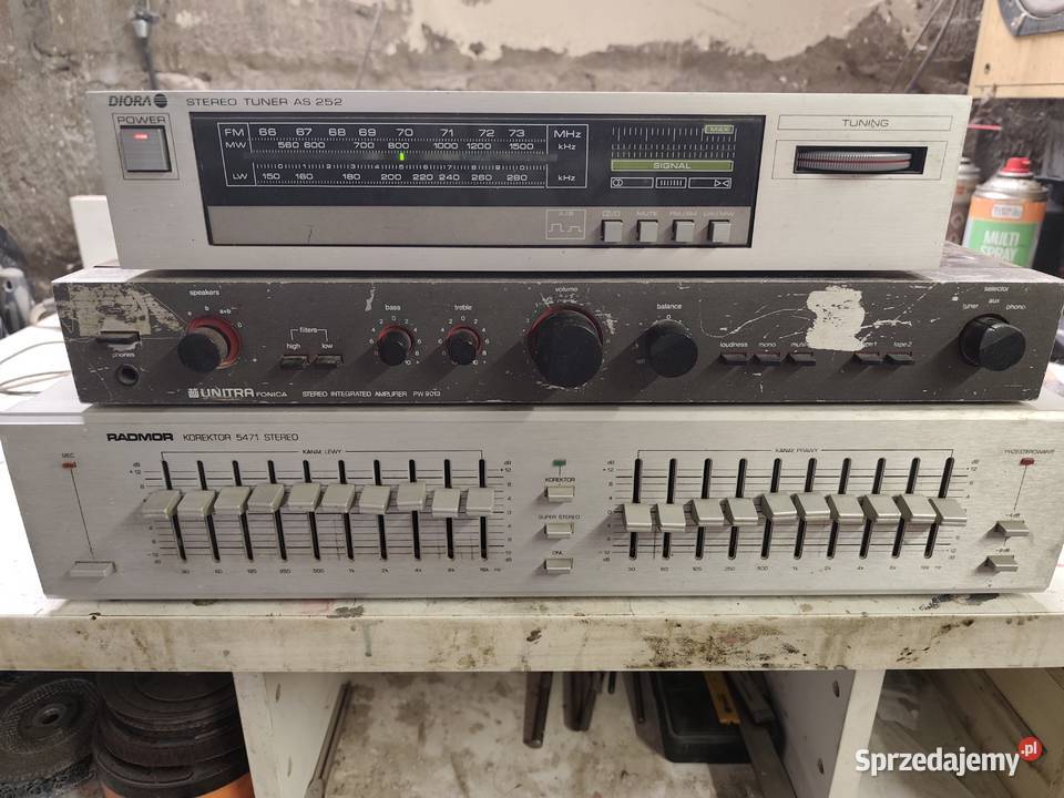 RADMOR 5471 DIORA AS252 UNITRA PW9013 KOMPLET Piaski