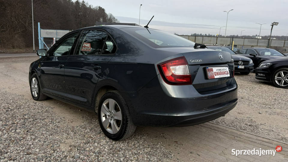 koda RAPID 10tsi 95 1wlpolski salon serwis ledy czujnik zmierzchu pomorskie Gdańsk