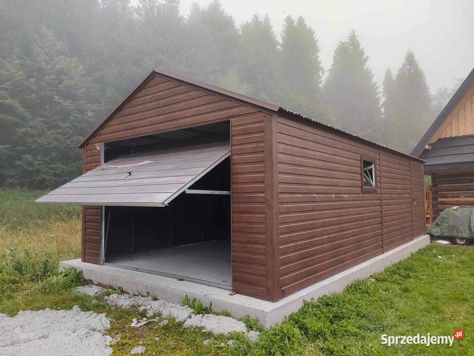 Garaż blaszany garaże blaszaki na wymiar Sprzedaż Katowice sprzedam