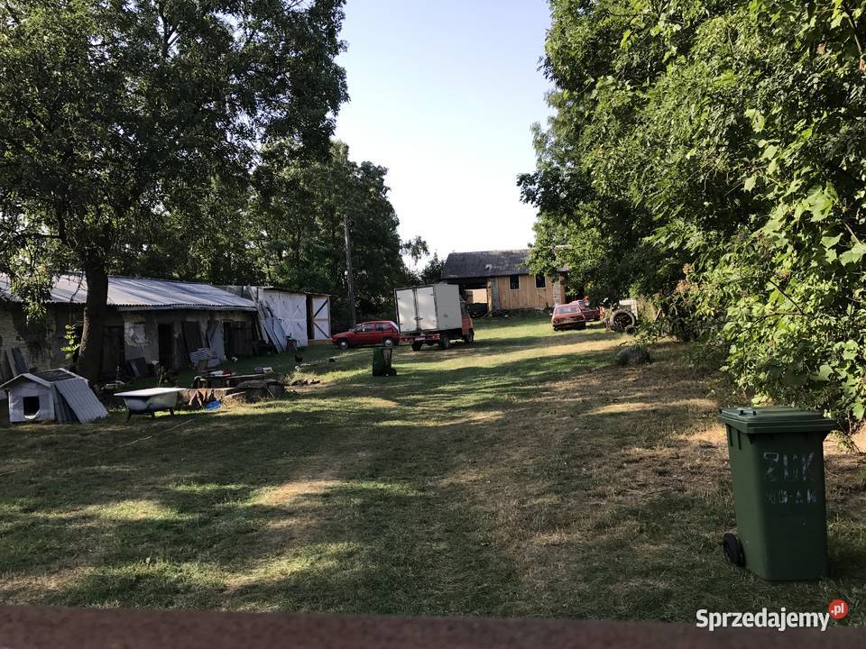 Sprzedam do z zabudowaniami gospodarczymi Łany