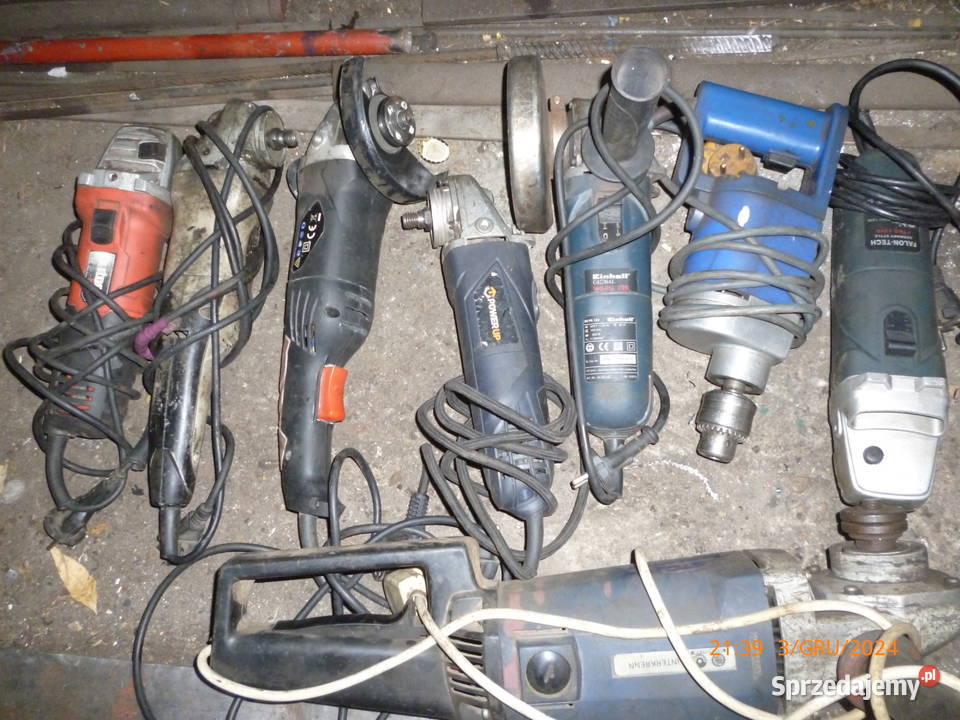 elektronarzędzia szlifierki wiertarki wyrzynarki Siedlce sprzedam