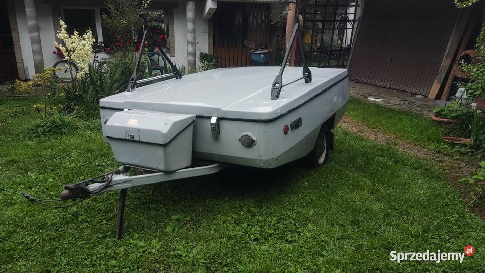 Przyczepa namiotowa SKIF 2 Rok produkcji 1992 Kempingowe podkarpackie Czaszyn