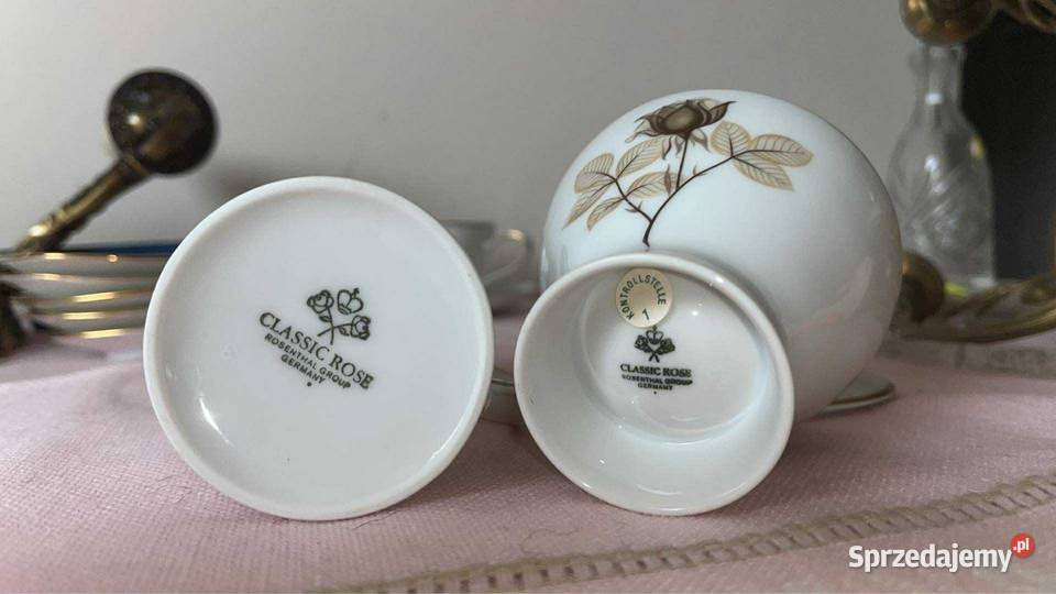 Cukiernica Seria Schattenrose Rosenthal Model Antyki, Sztuka, Kolekcje pomorskie Gdańsk