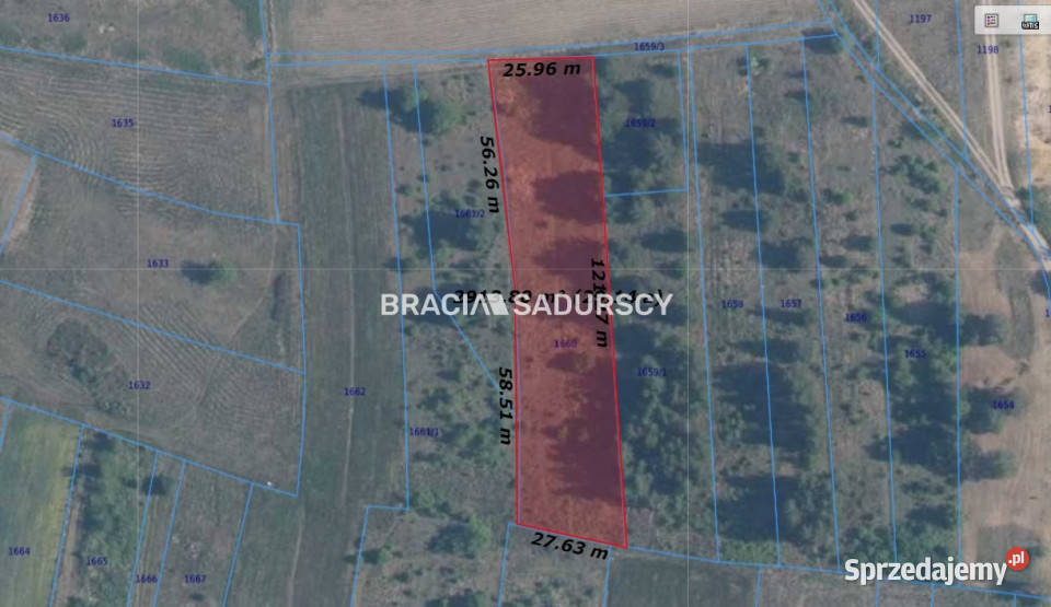 Działka na sprzedaż 2700 metrów Mników