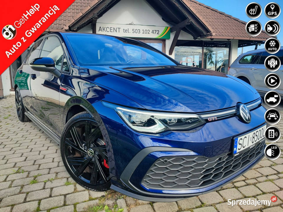 Volkswagen Golf Petarda oryginalny GTi 245 Koni nawigacja