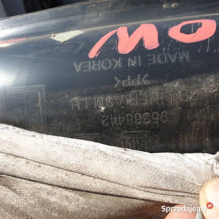 OPEL MOKKA NADKOLE LEWY PRAWY TYL 95366442