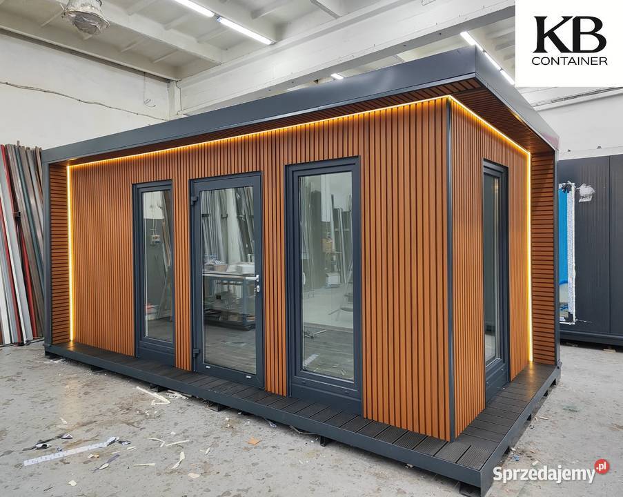 Pawilon ogrodowy Przeszklone biuro 60 x 30 m z Kędzierzyn-Koźle