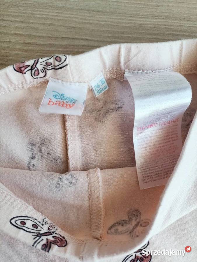 Legginsy getry dziewczęce różowe Marie 98