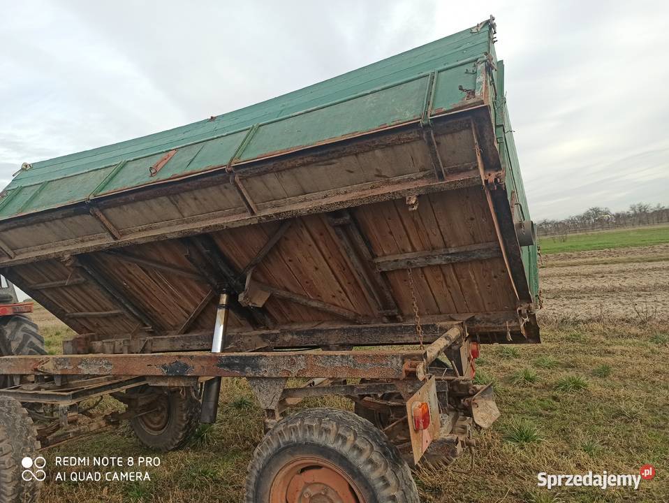 Przyczepa wywrotka niemka nieuszkodzony Przyczepy rolnicze Ryki