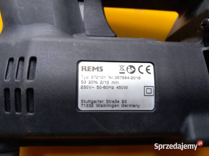 Zaciskarka rems 3 szczęki cęgi Pozostałe Gdańsk