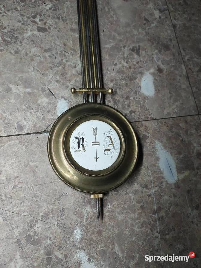 W259 Wahadło rusztowe starego zegara 8 dł 33 Tczew