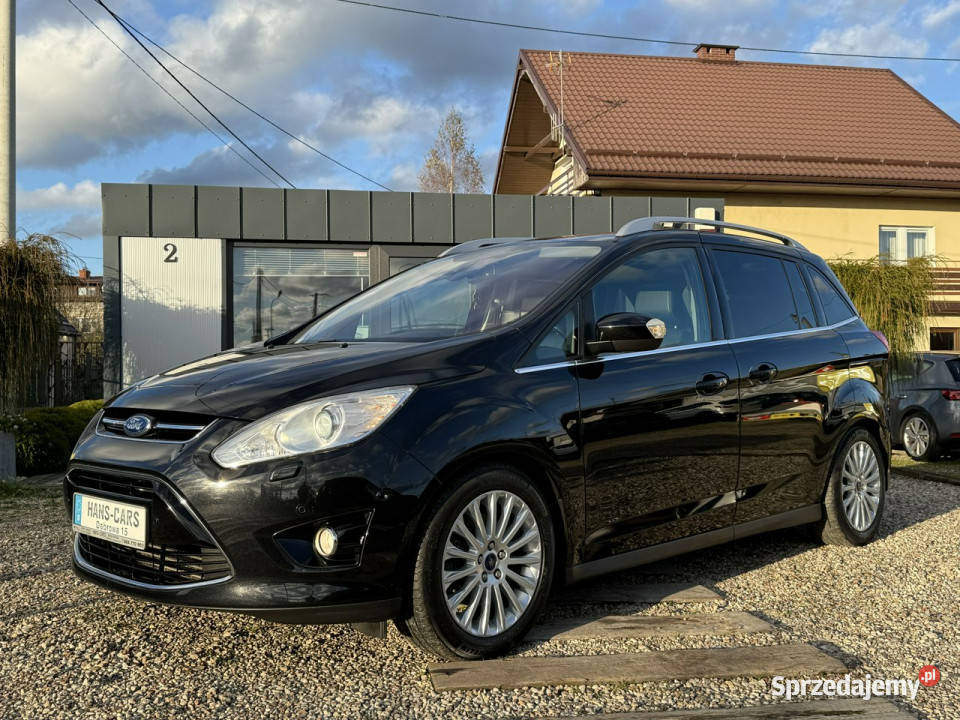 Ford Grand C czarny pomorskie Dąbrowa