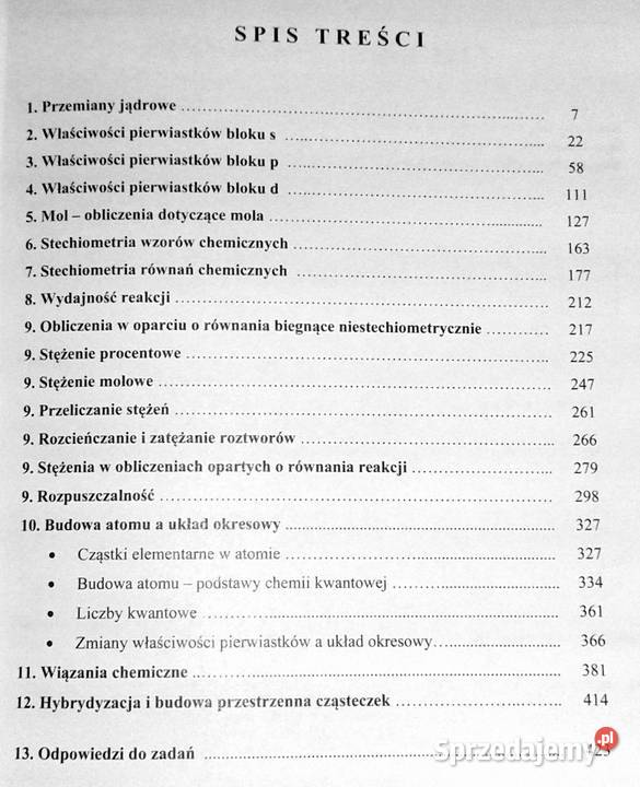 Chemia Tom 1 Zbiór zadań maturalnych 20022016