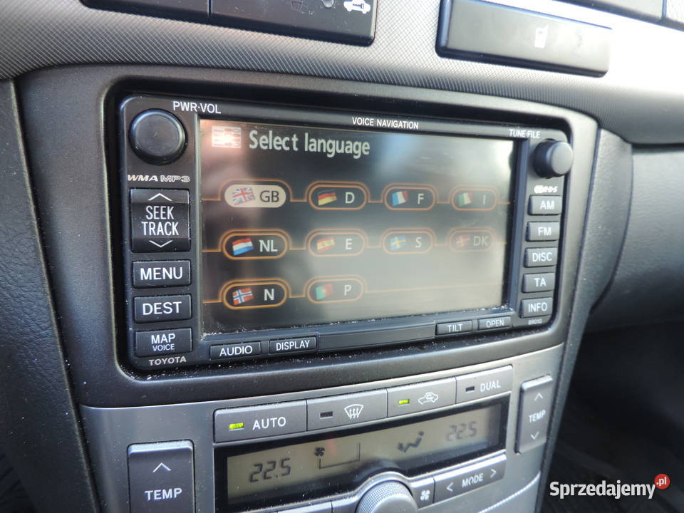 RADIO NAWIGACJA GPS TOYOTA AVENSIS T25 LIFT Rok produkcji 2008 małopolskie