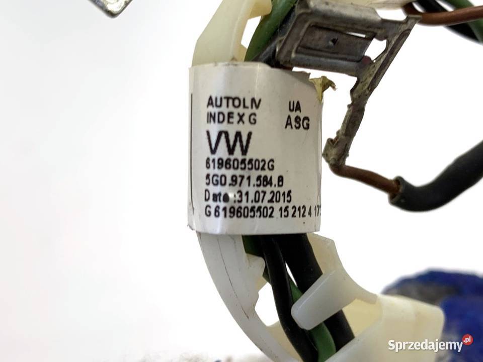 WIĄZKA PODUSZKI AIRBAG VW GOLF VII podkarpackie