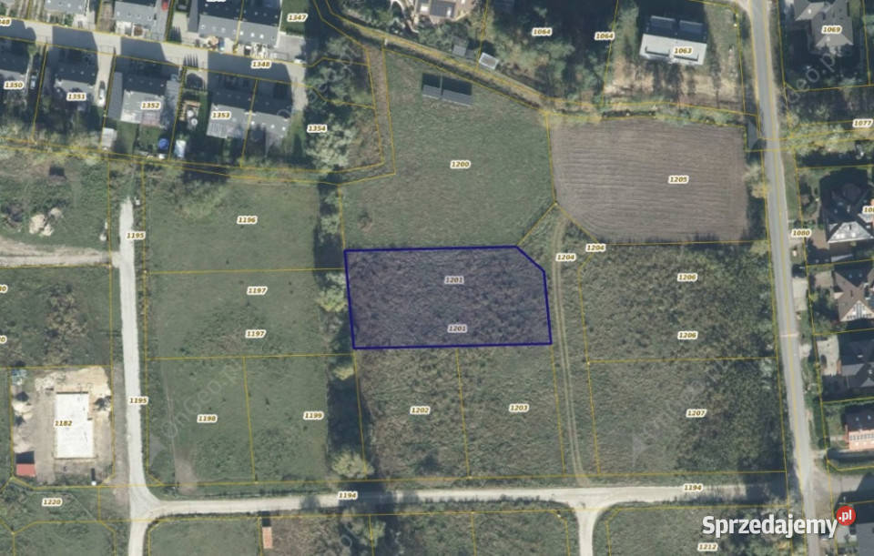 Działka 1201 w miejscowości Borówiec Borowiec sprzedam