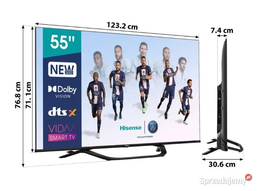 Telewizor tv hisense 55 smart podlaskie Białystok