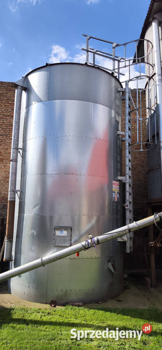Silos zbożowy BIN 28 ton 374 m3 Oborzany