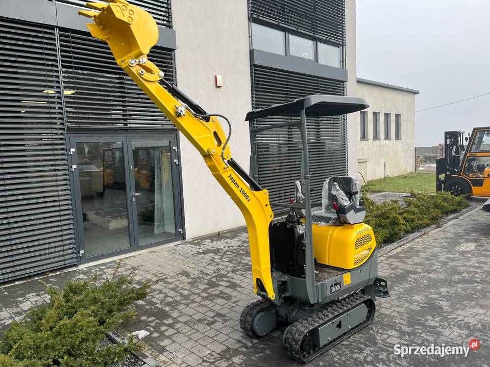 Mini Koparka Japan 1000J Gunter Grossmann silnik Jedwabne