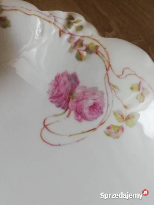 Duża patera Rosenthal Porcelana i szkło małopolskie Ropa