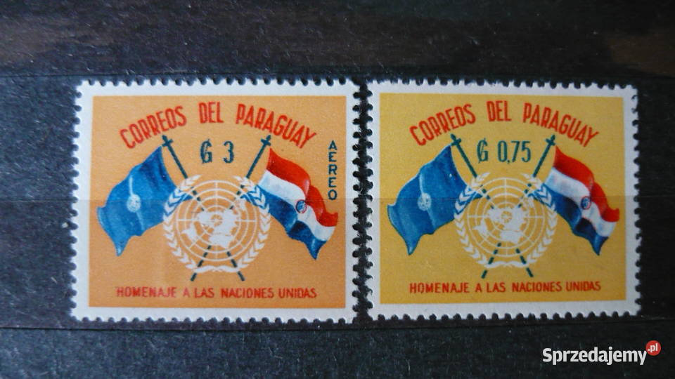 Znaczki Paragwaj Myszków