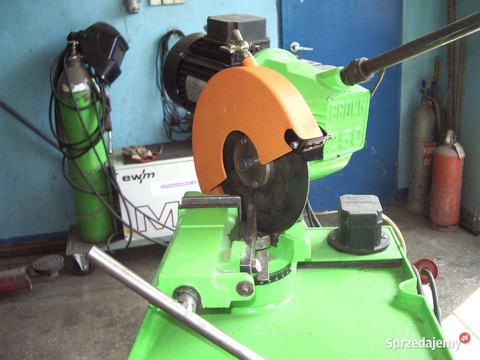 Piła tarczowa wolnoobrotowa do metalu aluminium