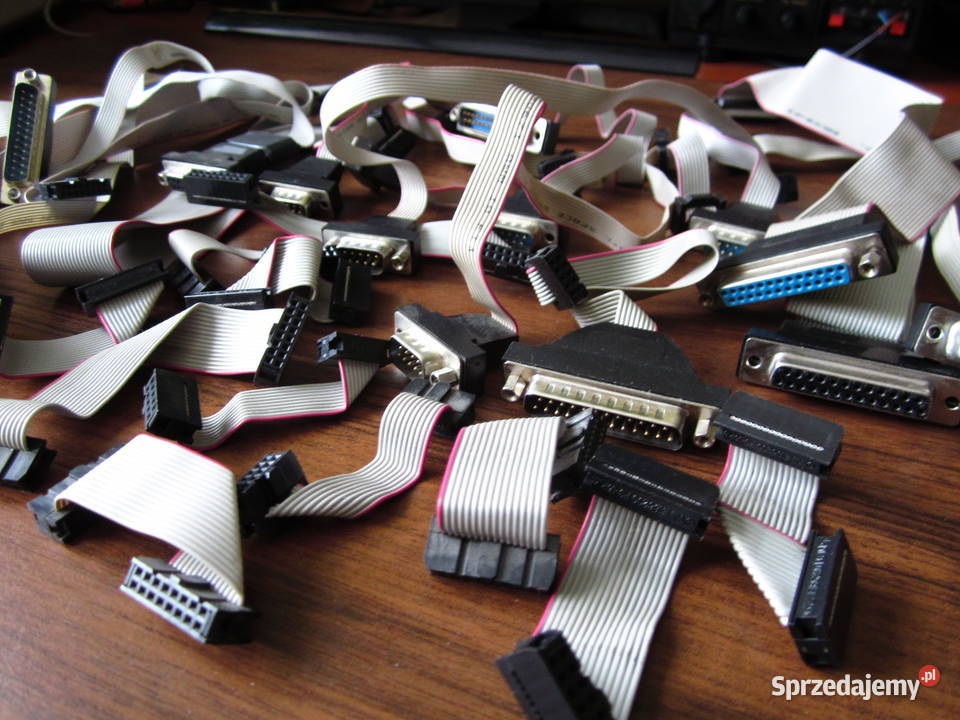 Tasiemki RS 232 DB25 DB9 LPT Komputer retro świętokrzyskie Kielce