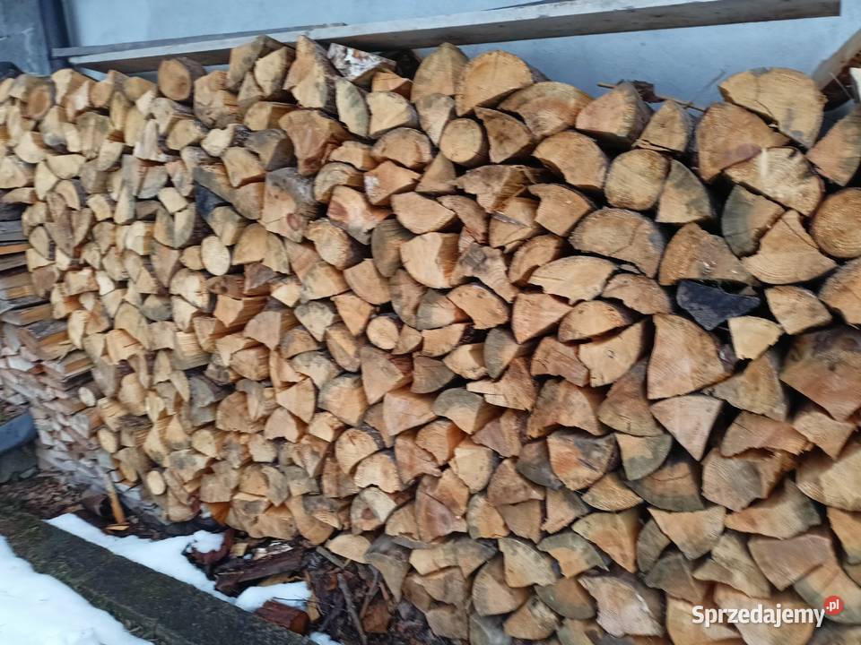 Suche drewno opałowe twarde i miękkie Lubień sprzedam