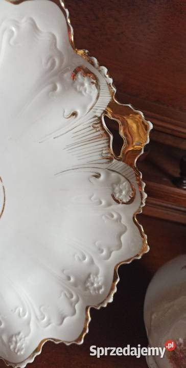 Petera Secesja Finezja Cieniutka porcelana Bez Gdańsk
