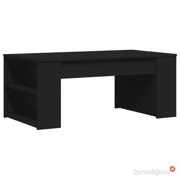 Stolik kawowy czarny 102x55x42 materiał Warszawa sprzedam