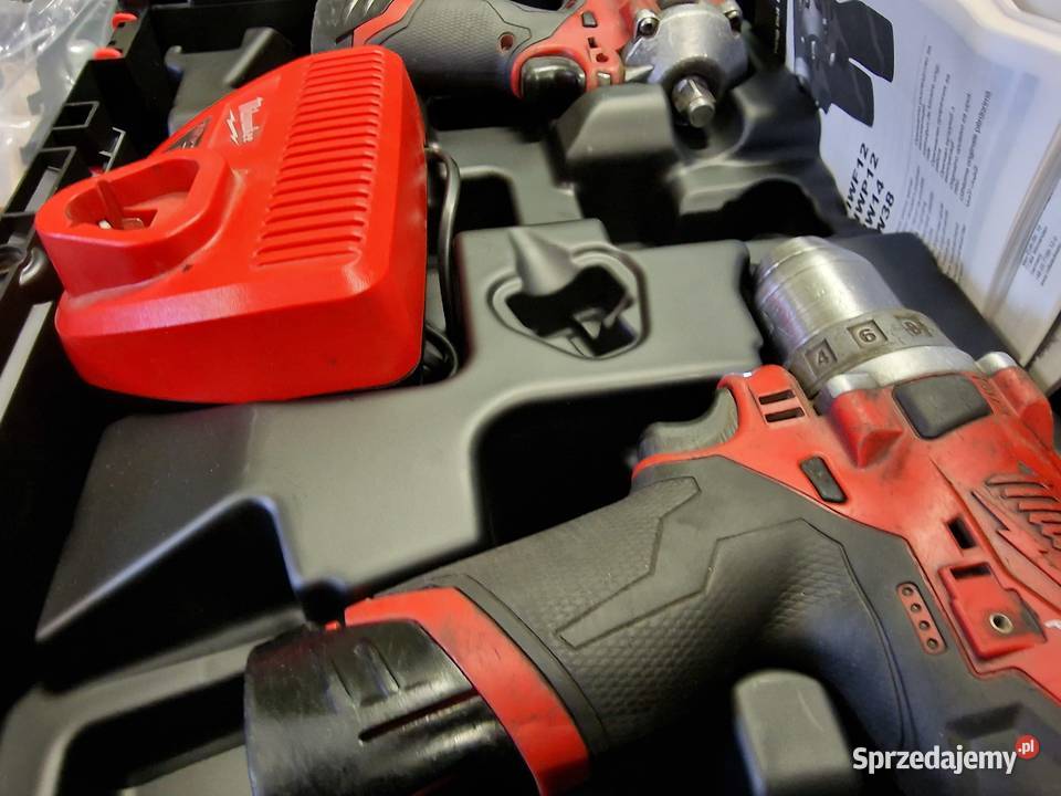 Milwaukee M12 Zakrętarka i Wiertarkowkrętarka Zestawy elektronarzędzi Jastrzębie-Zdrój