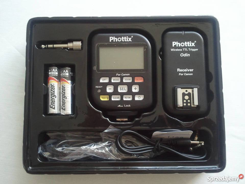 Wyzwalacz Phottix Odin TTL do lamp Canon śląskie Jaworzno