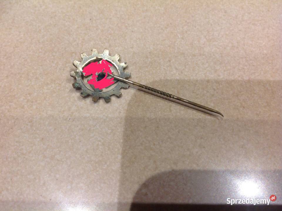 Stara Niemiecka Przypinka Metalowa Militaria Nowa Sól sprzedam