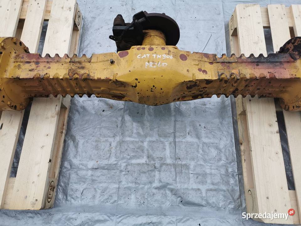 Most napędowy CAT 906H Carraro wielkopolskie Wilkowo