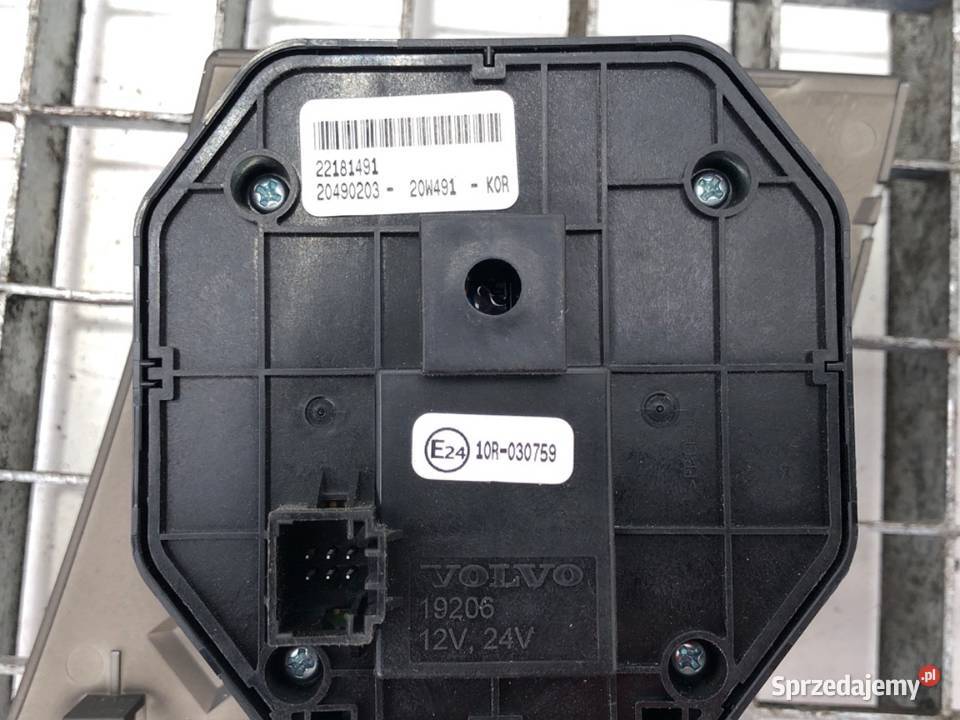PANEL PRZEŁĄCZNIK SWIATEŁ VOLVO FH II 22181491 podkarpackie