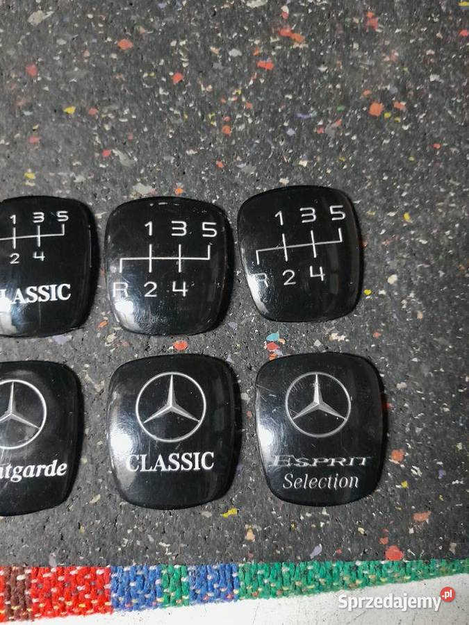 Mercedes emblematy napisy różne wersje Gdańsk sprzedam