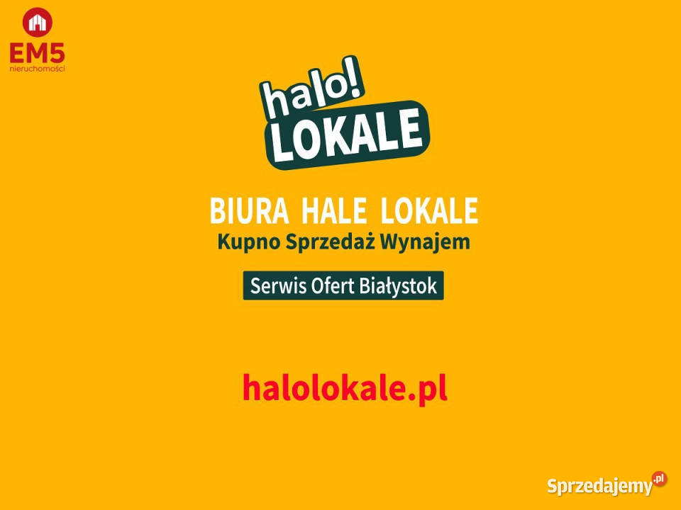 Lokal 6568m2 Białystok 11999zł/m2 Lokale użytkowe podlaskie