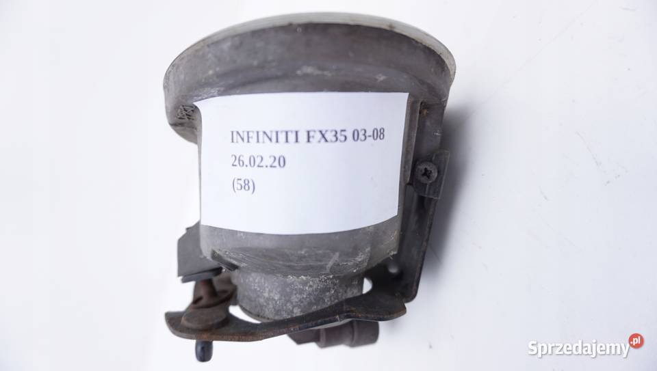 HALOGEN INFINITI FX35 FX45 0308 osobowe wielkopolskie Nowy Tomyśl sprzedam
