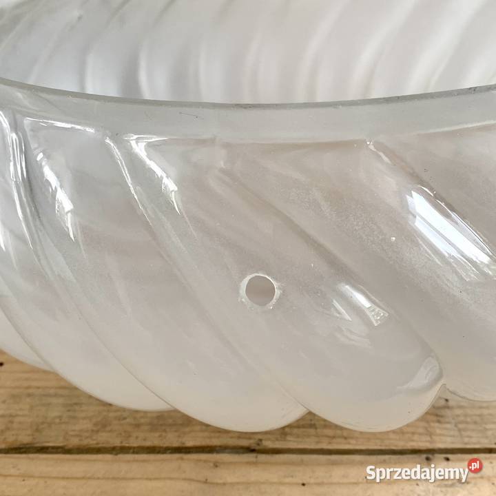 Stary klosz ampla szkło dmuchane Myszków