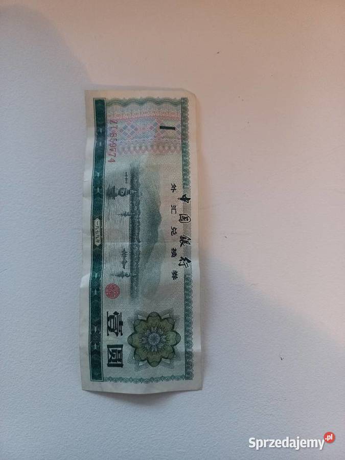 Banknoty Chiny Warszawa