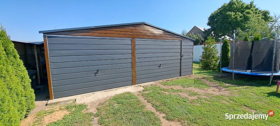 Garaż Blaszany ZŁOTY DĄB Garaże Wiaty HaleWIATA Żywiec