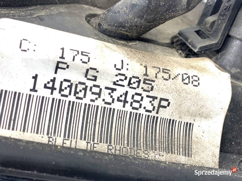 LUSTERKO LEWY CITROEN C8 Minivan LAKIER BŁĘKIT podkarpackie