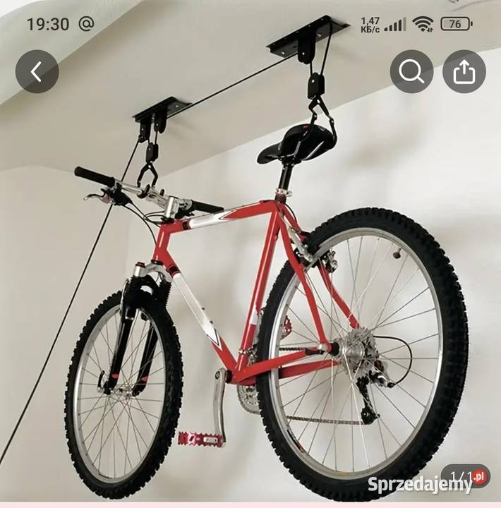 Sprzedam wieszak sufitowy na rower Gdańsk